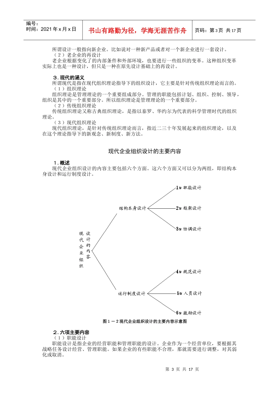 现代企业组织设计培训教材_第3页