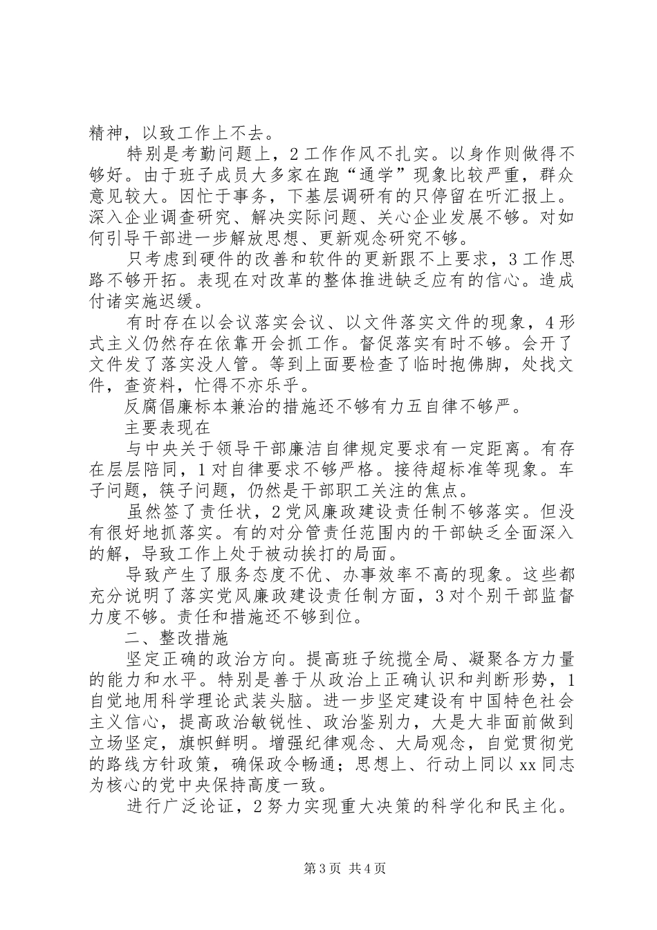 工商局党组整治工作总结_第3页