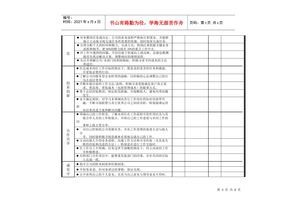 绩效计划及考核表_第3页
