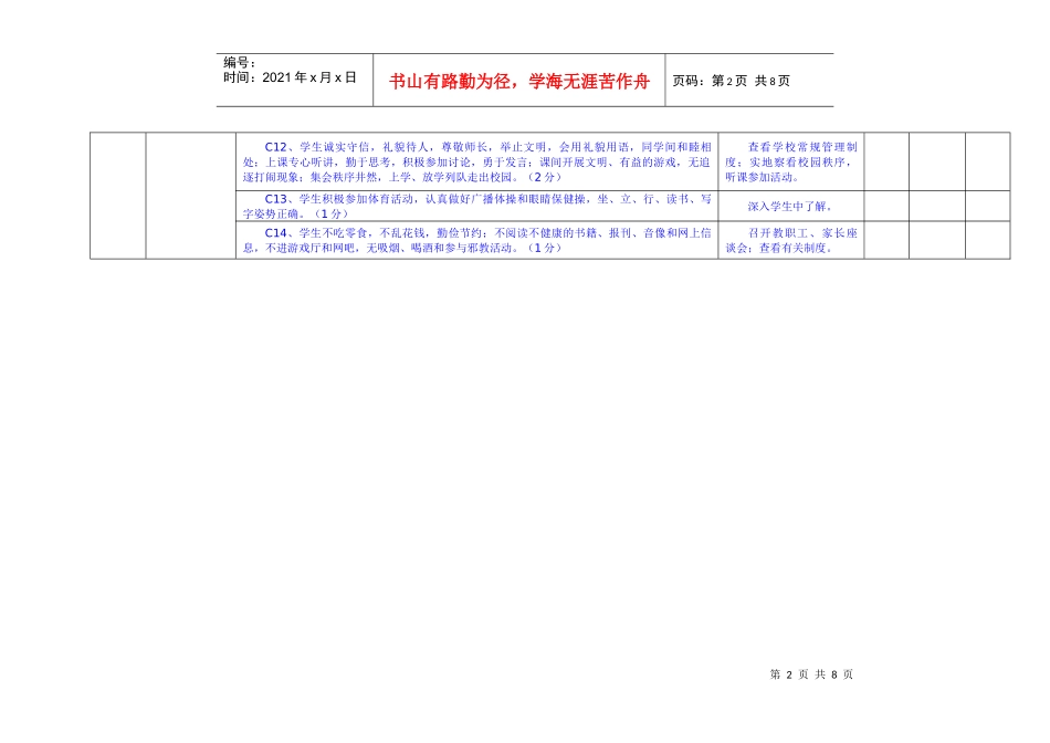 罗田县平安和谐校园考核评估细则(修订版)_第2页