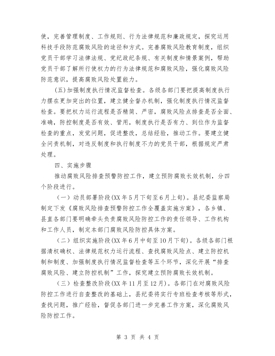 腐败风险监查防御指导方案_第3页