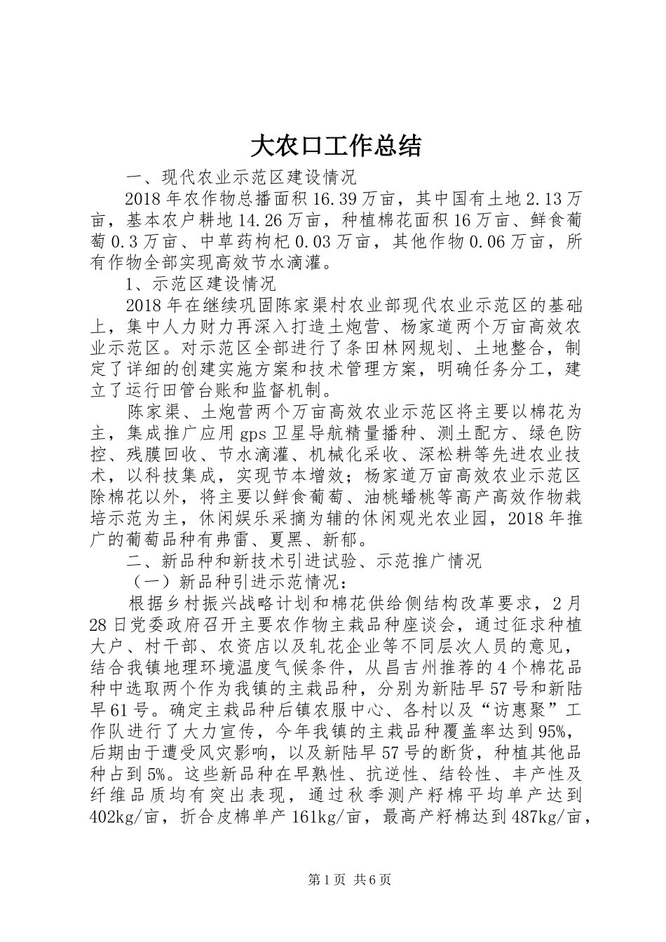 大农口工作总结_第1页