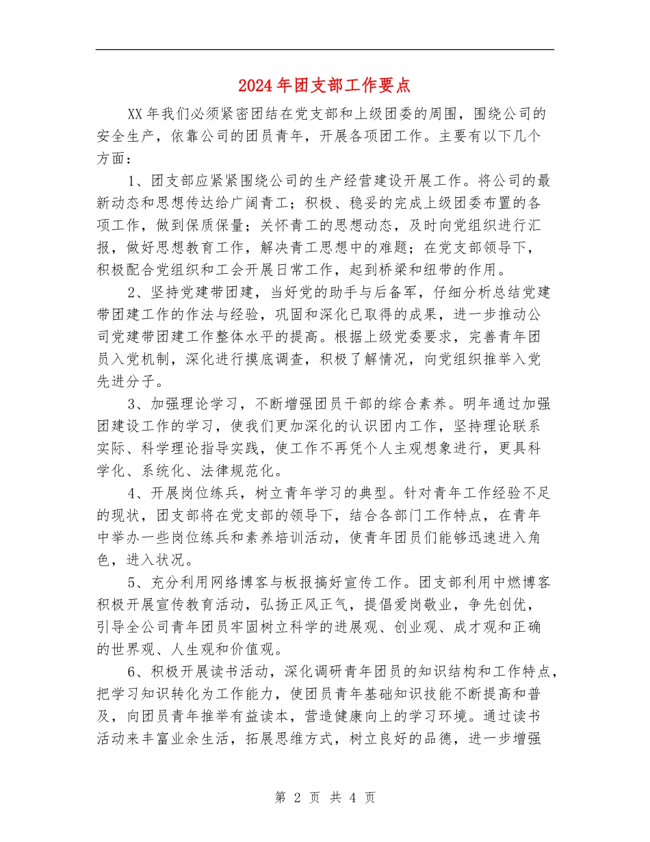 2024年团支部工作要点_第2页