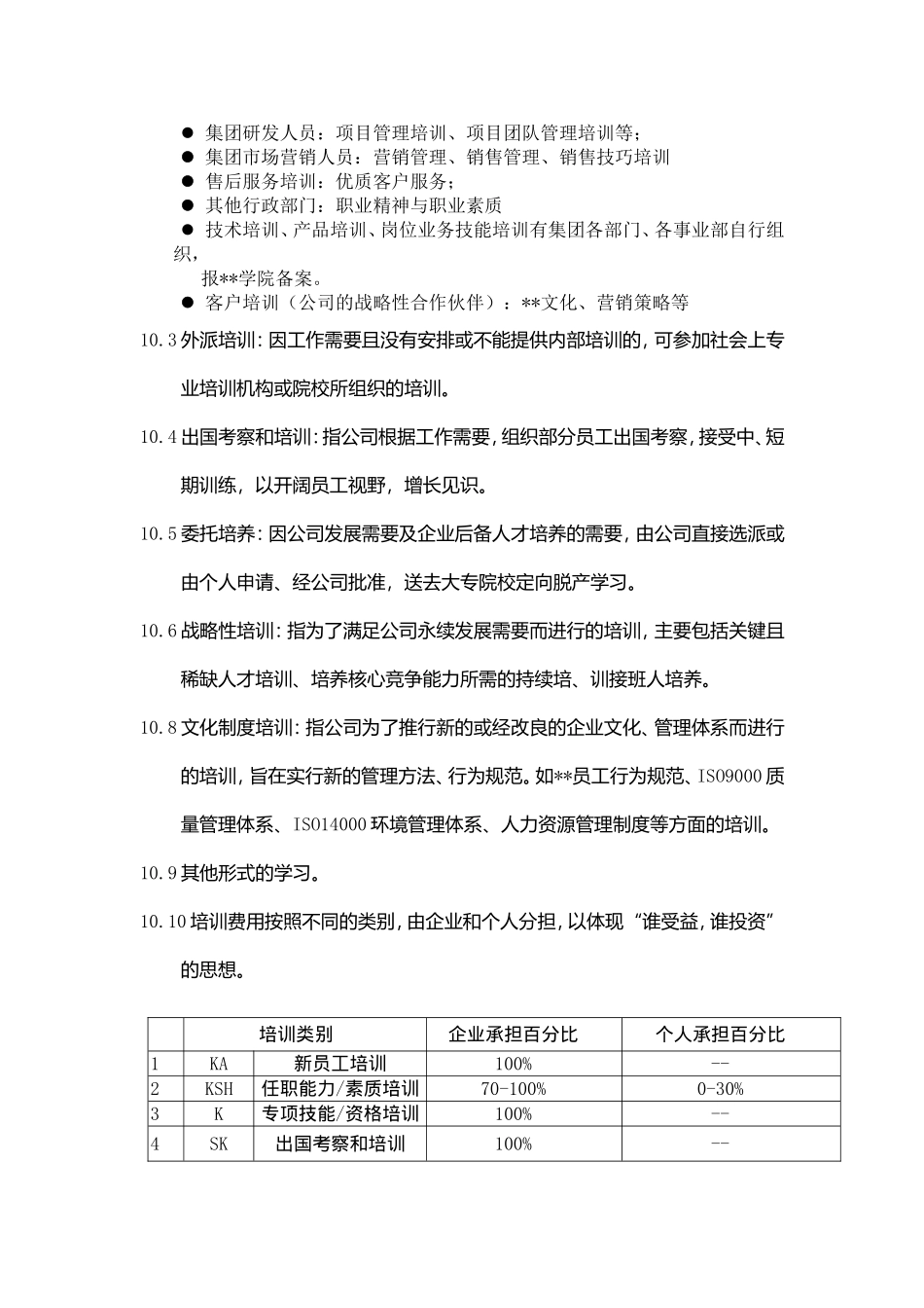 某某集团员工教育培训实施办法_第2页