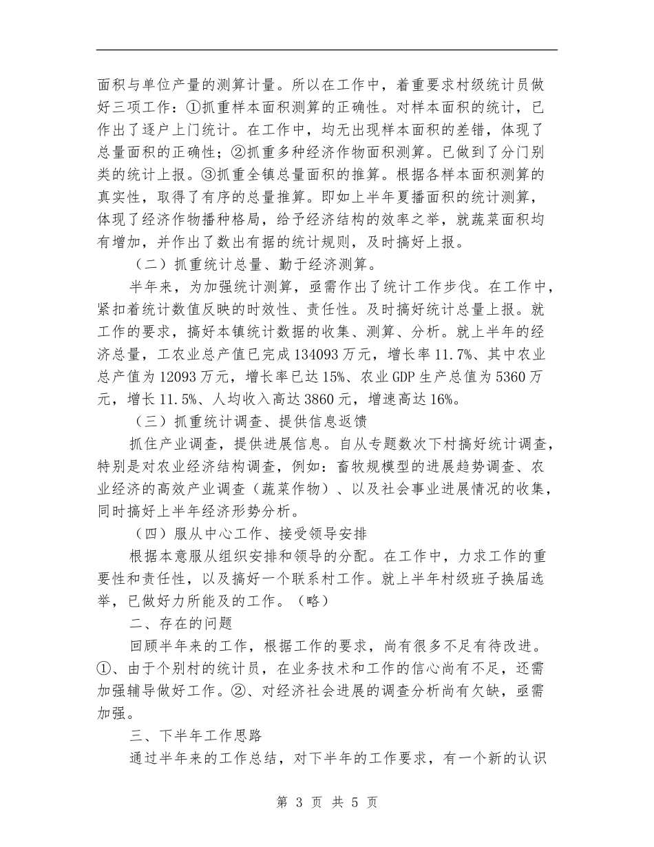 统计划局半年工作总结3_第3页