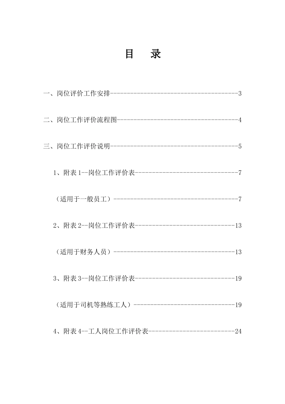 某有限公司岗位工作评价_第3页