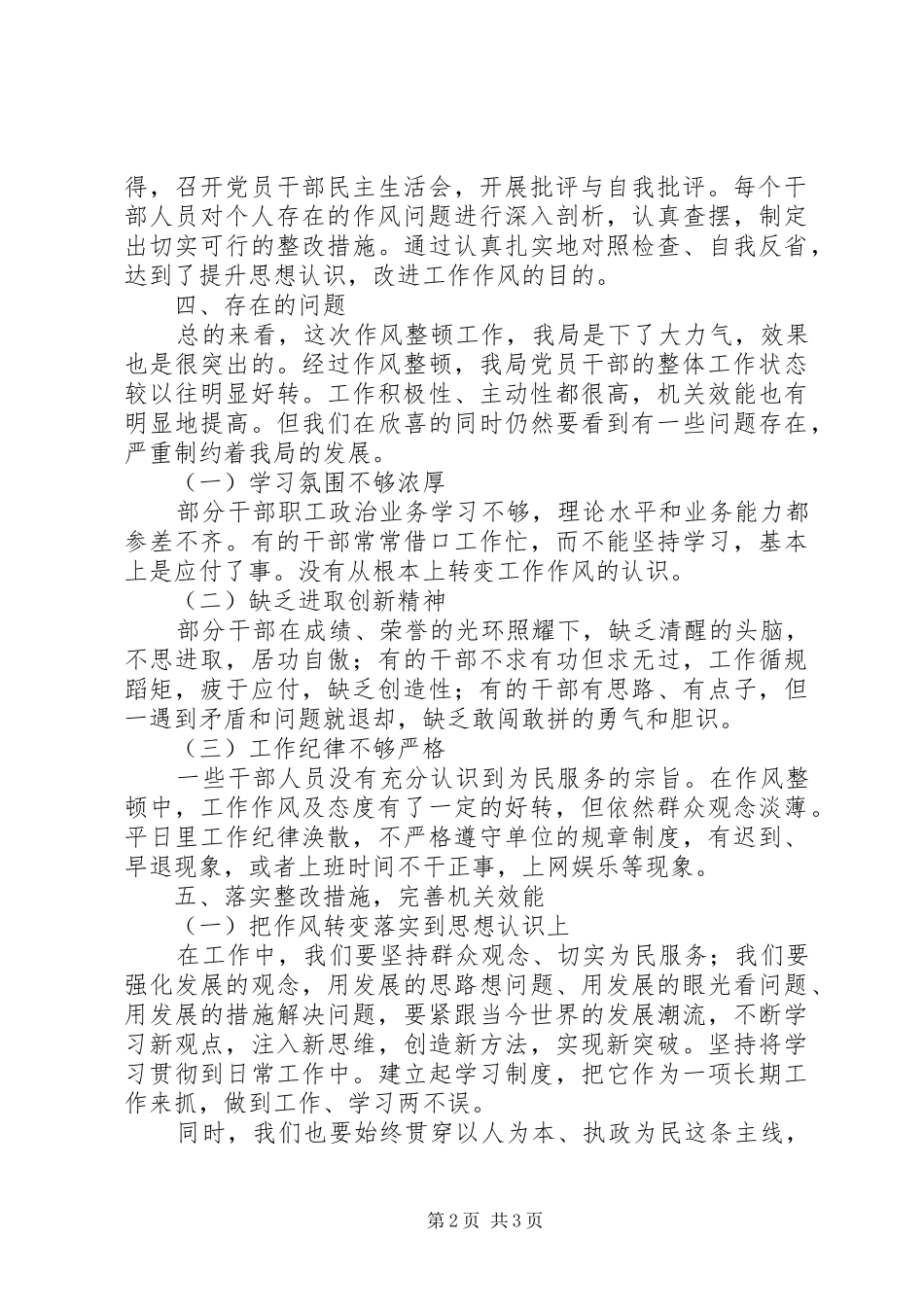 国土局作风大整顿工作总结_第2页