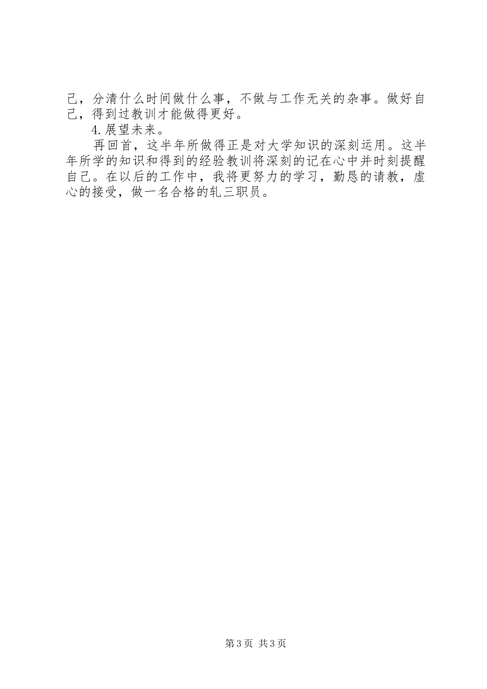 工作总结写作格式及范文示例_第3页