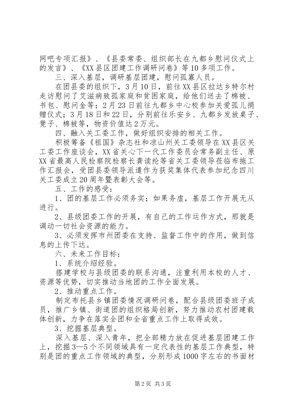 关于团委挂职工作总结_第2页