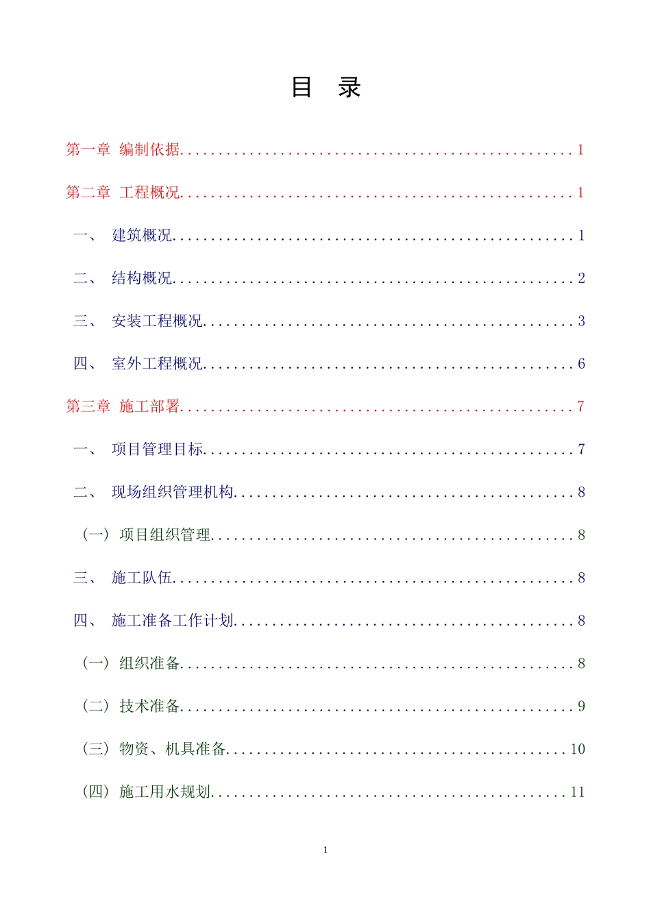 施工组织设计培训课件_第1页