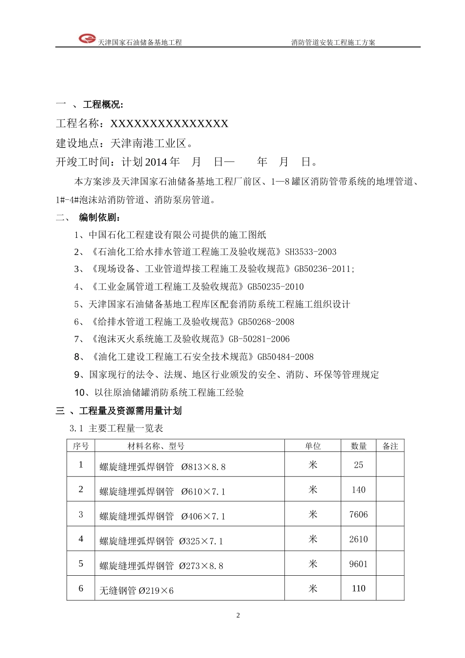 消防工程管道施工方案_第3页