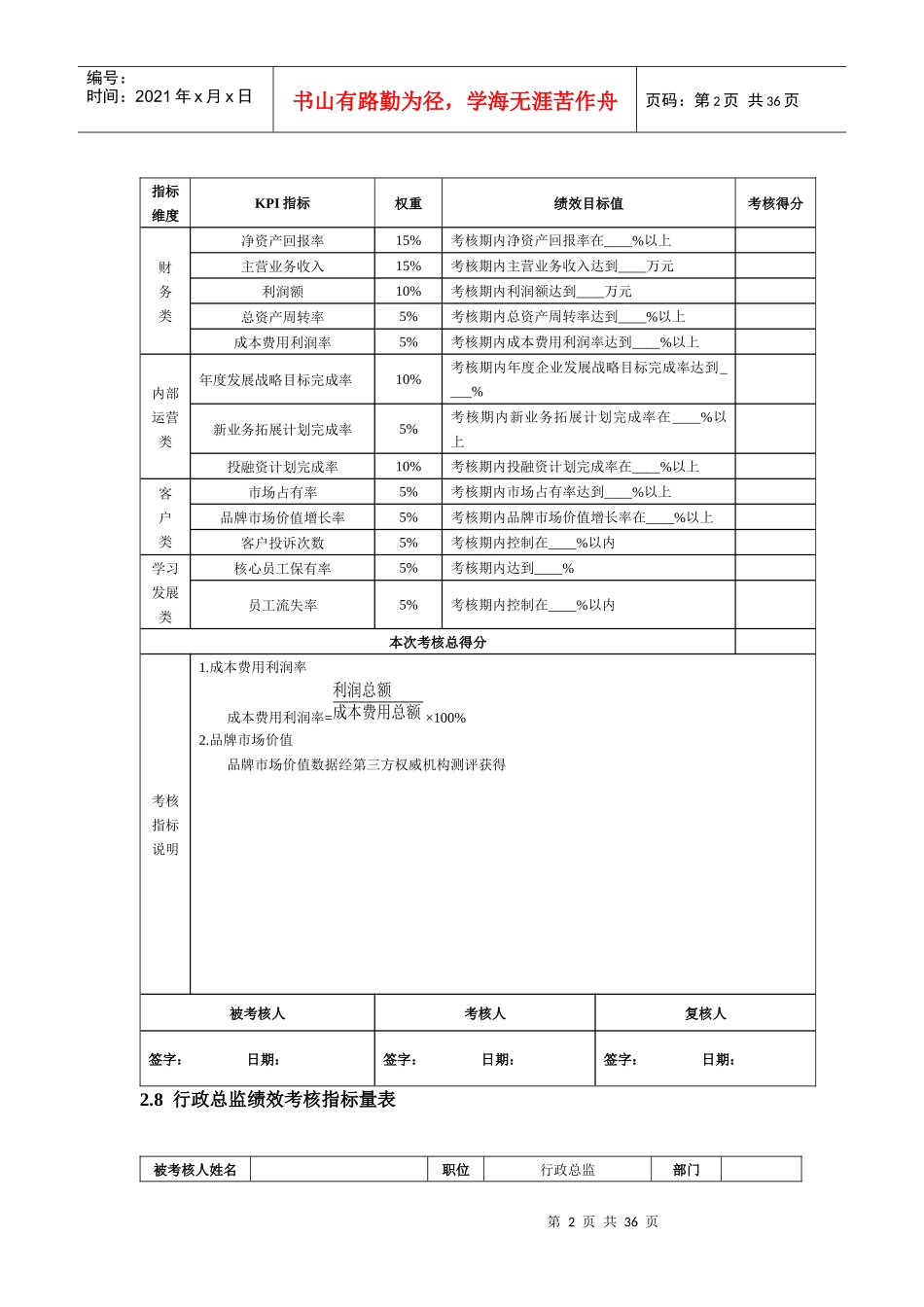 绩效考核指标1850650576_第2页