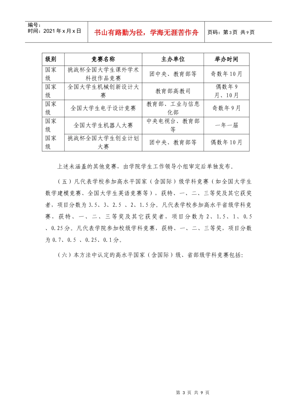 教育实验学院本科生综合考核办法_第3页