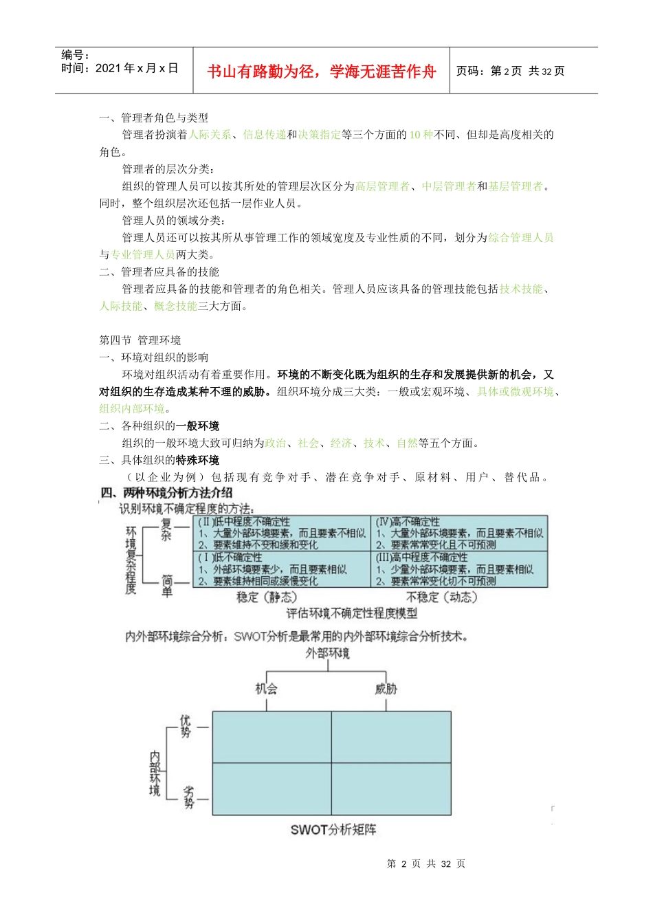 重庆市事业单位招聘工作人员考试复习资料管理基础_第2页