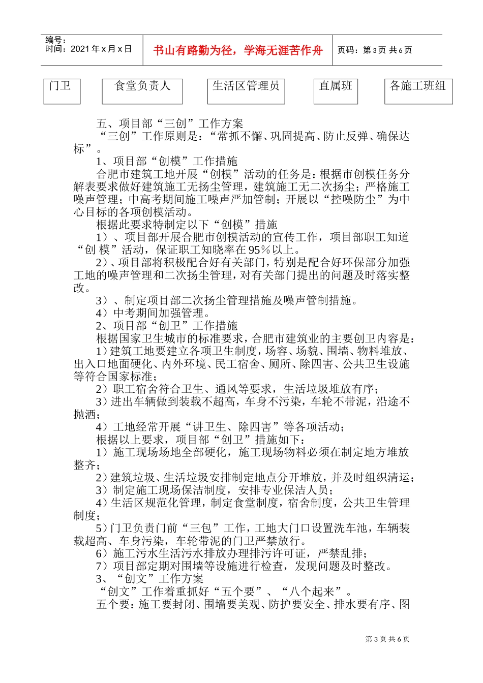 肥市城市“三创”工作计划书_第3页