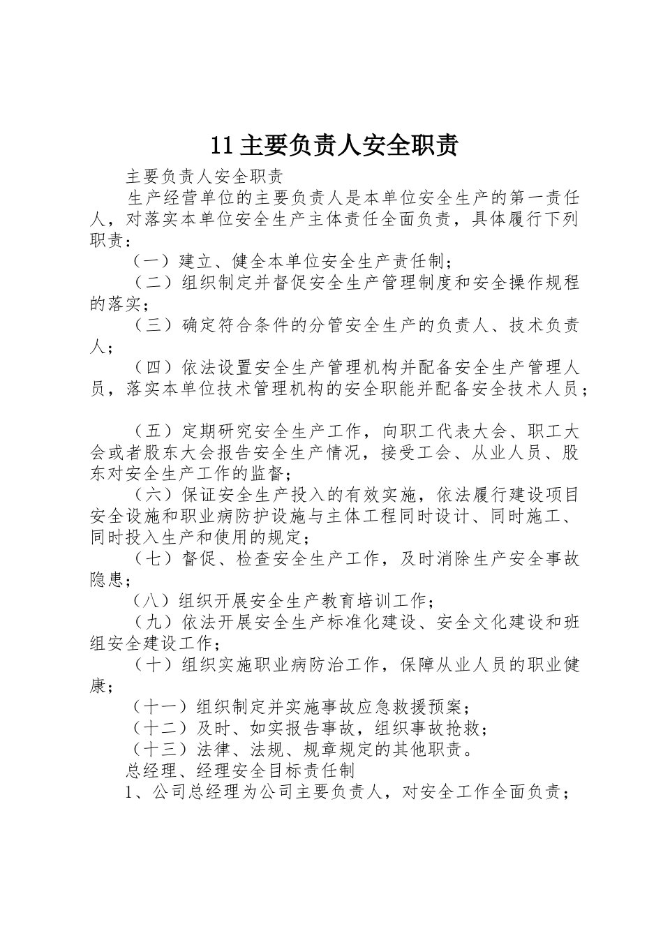 主要负责人安全职责要求 (2)_第1页