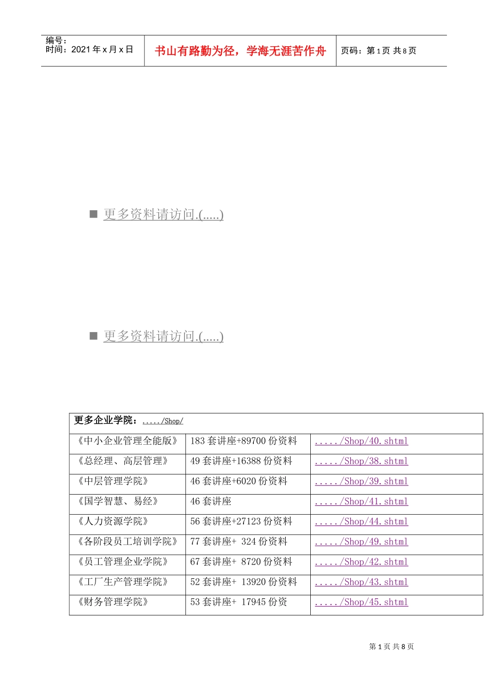 现代企业工作分析方法研讨_第1页