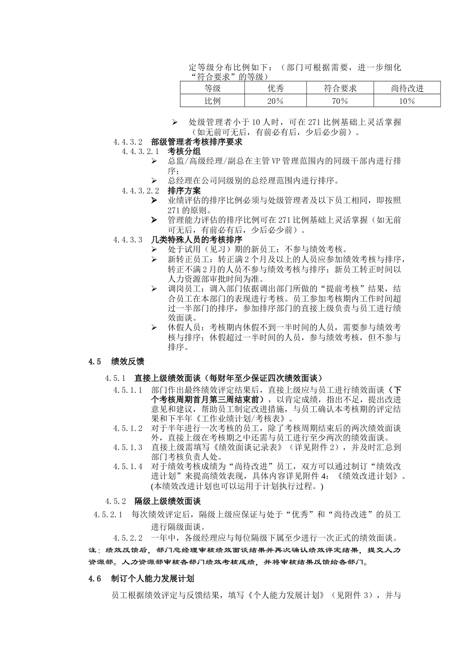 某国内著名集团员工绩效管理工作规范_第3页
