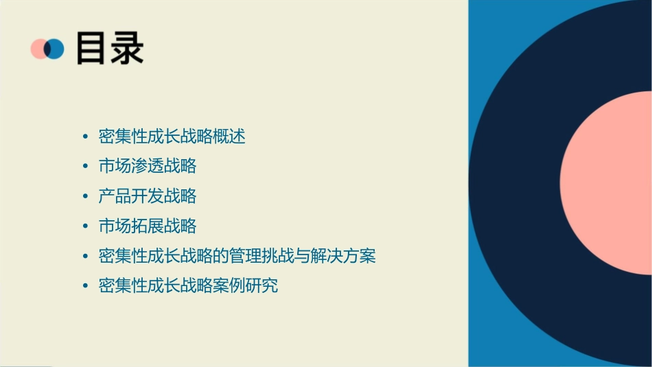 密集性成长战略战略管理清华大学刘冀生课件_第2页