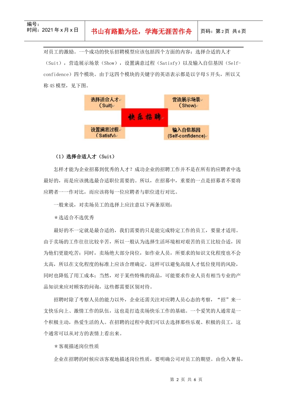 连锁店员工的“快乐招聘”宝典_第2页