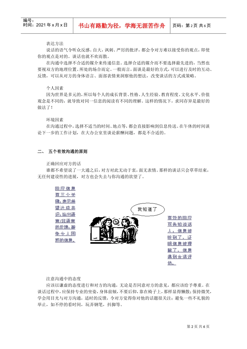 有效沟通的原则与技巧_第2页