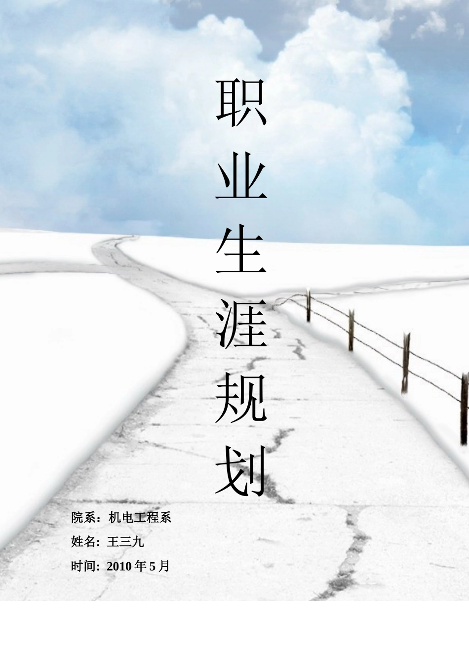 职业生涯规划doc_第1页