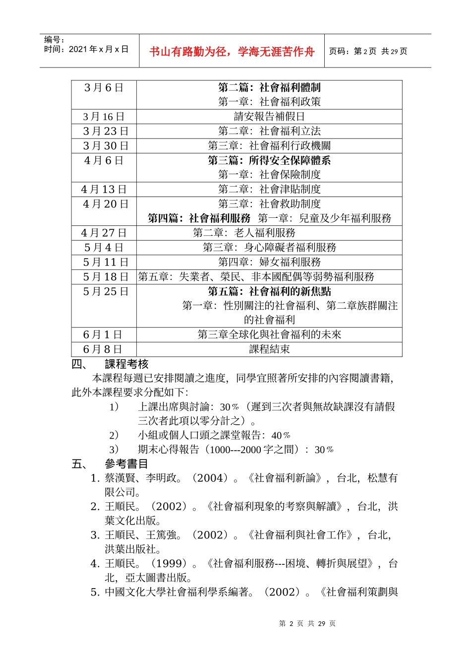 社会福利导论邱怡薇doc_第2页