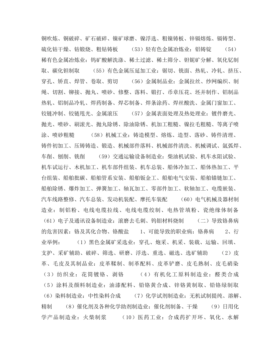 《安全管理职业卫生》之导致职业性耳鼻喉口腔疾病的危害因素 _第3页