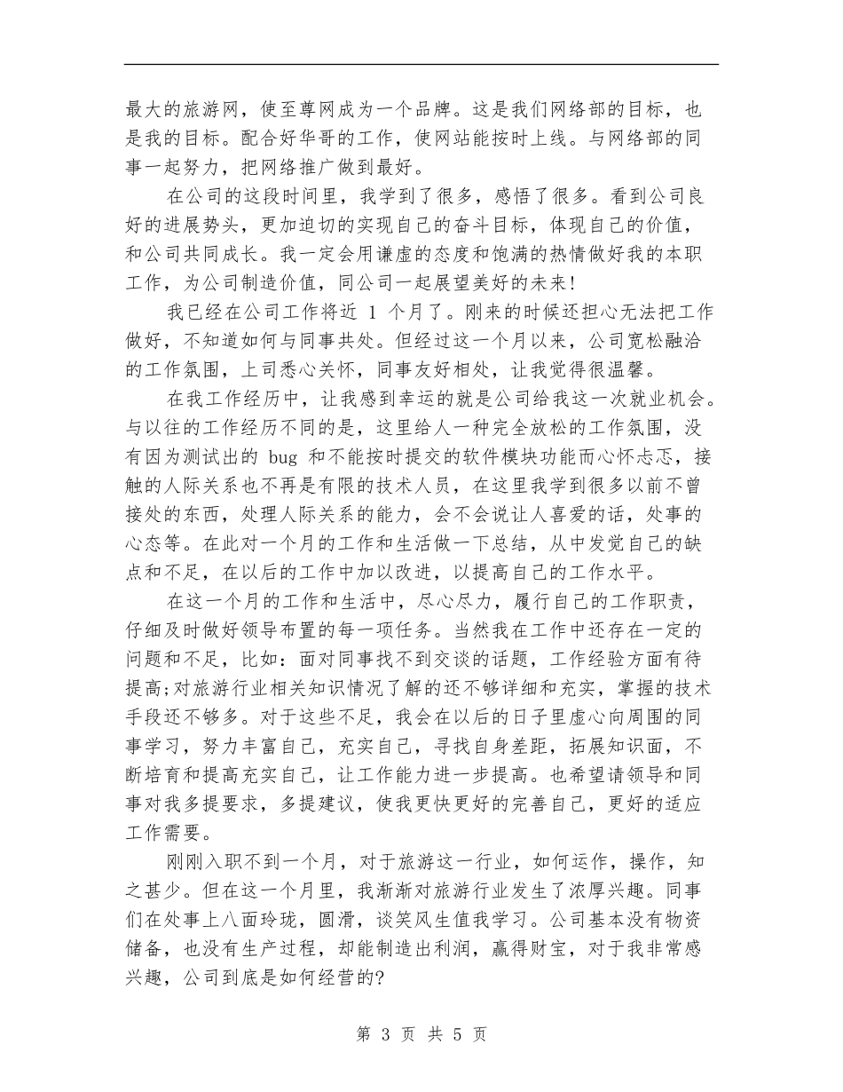 新入职网站设计师个人工作总结_第3页