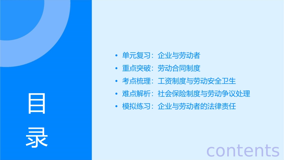 届第五课企业与劳动者一轮复习通用课件_第2页