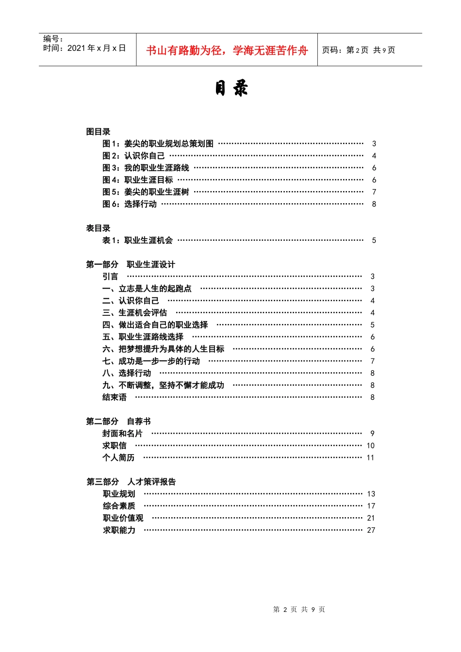 职业生涯规划设计_第2页