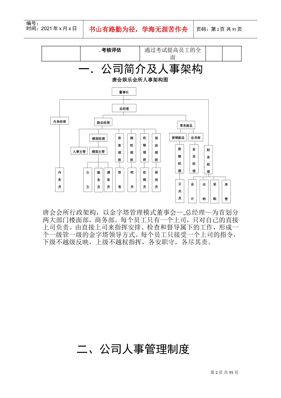 某某公司培训范本_第2页