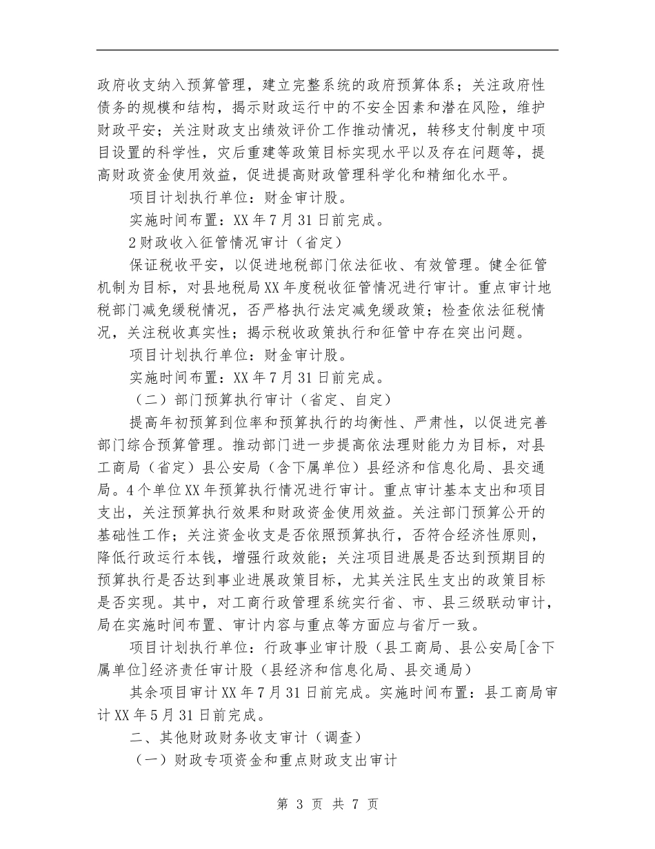 县审计2024年项目打算_第3页