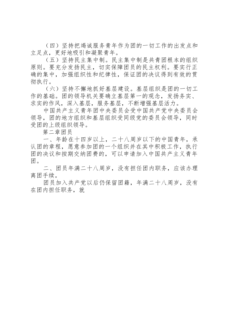 企业共青团工作规章制度 (2)_第3页