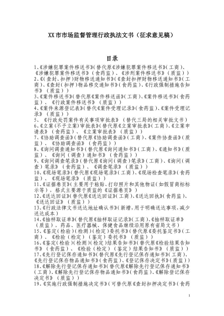 某某市场监督管理行政执法文书_第1页