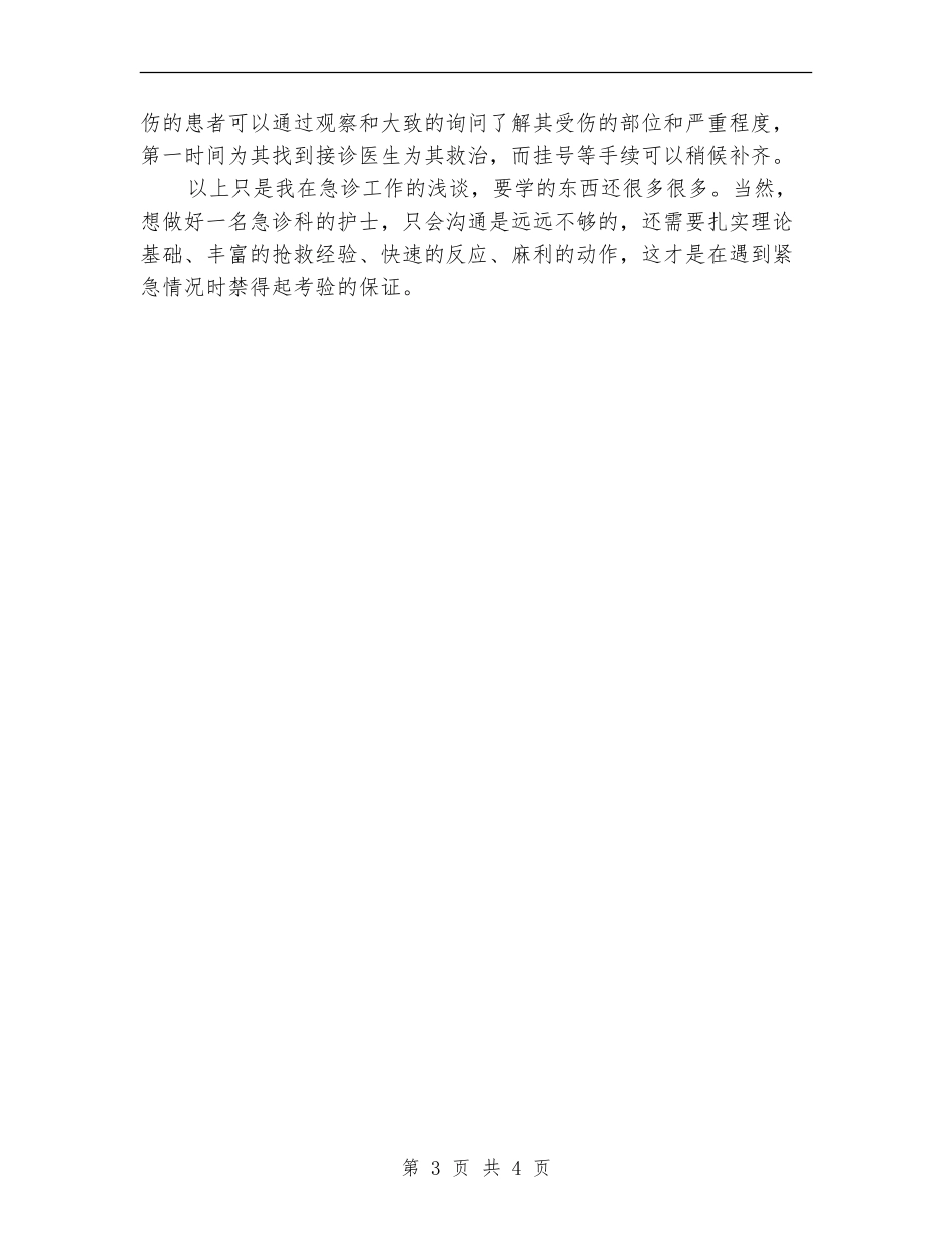 2024急诊护士年度总结优秀范文_第3页