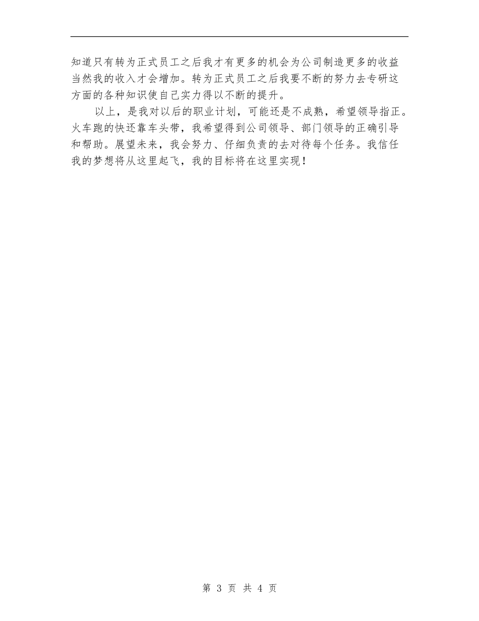 2024热门经典公司员工工作计划_第3页