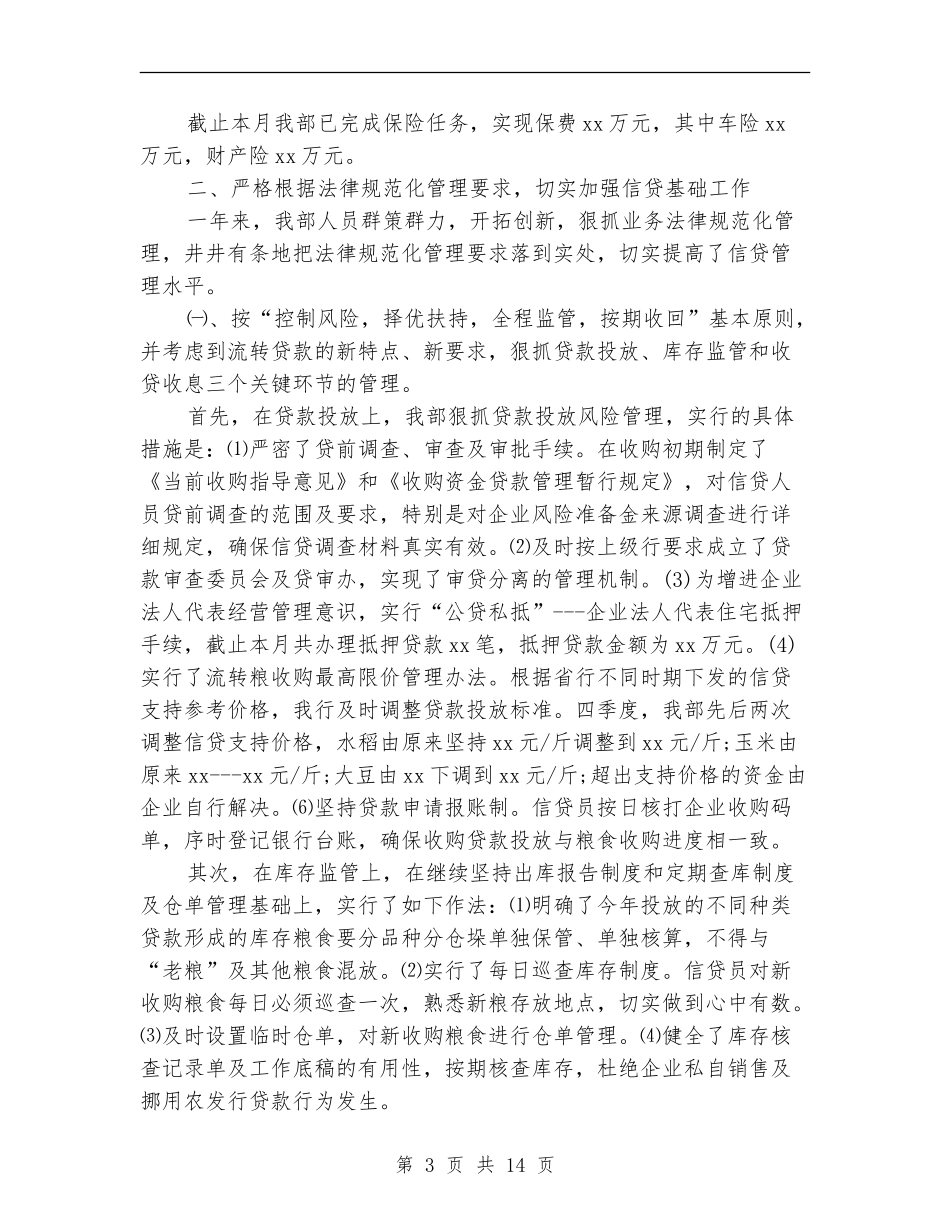 2024年农发行年度总结范文_第3页