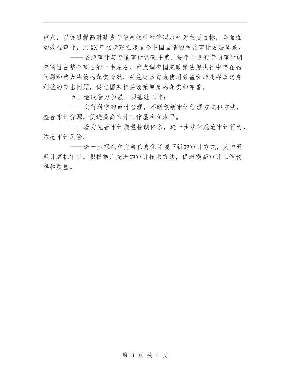 2024年审计工作发展规划1_第3页