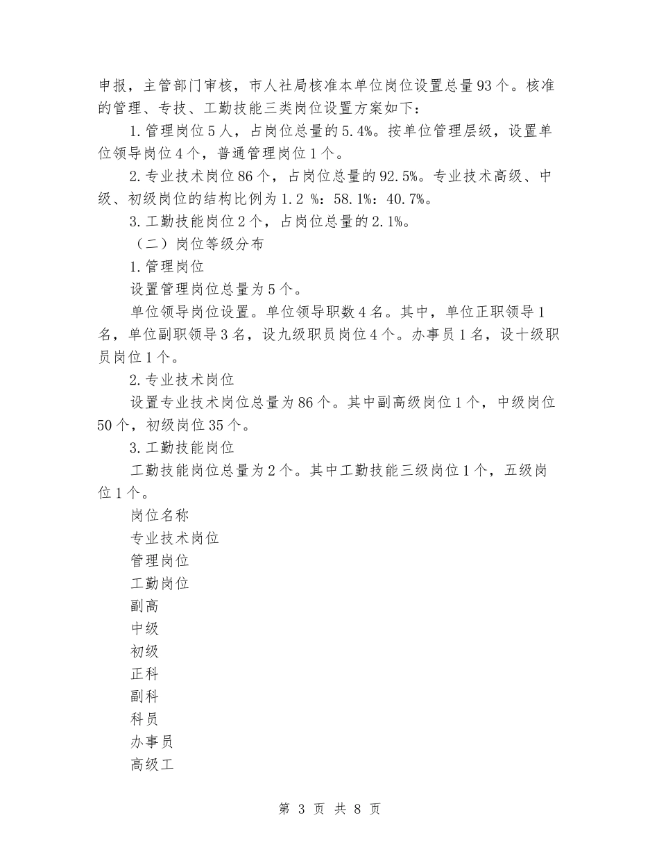 小学岗位设置实施方案_第3页