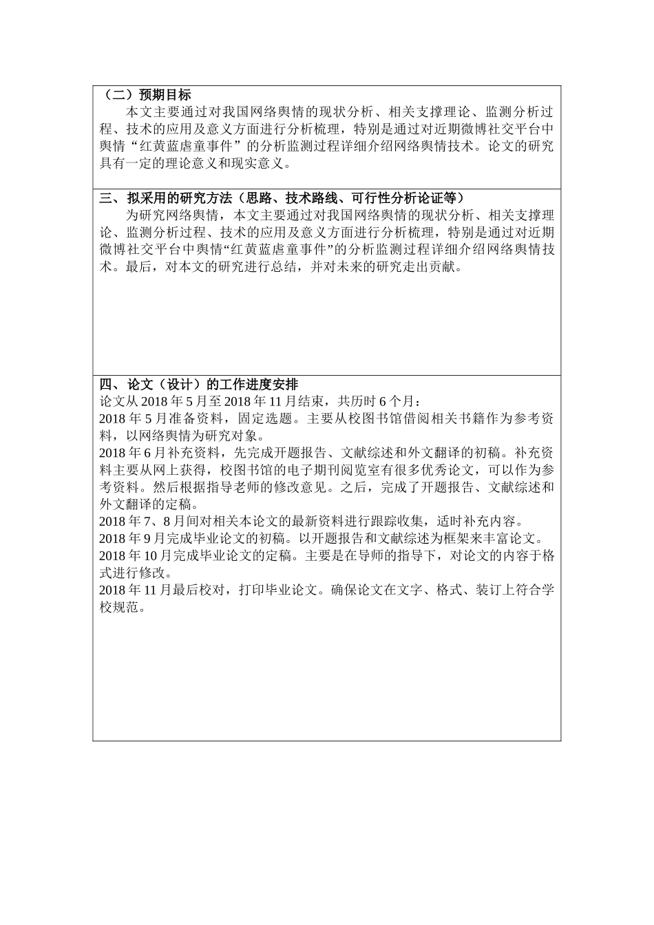 网络舆情相关研究开题报告 _第2页