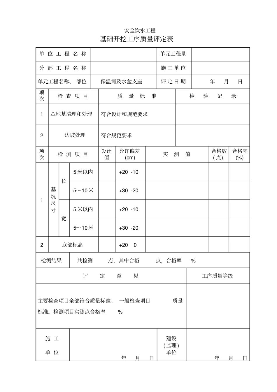 入户自来水单元工程质量评定表.doc_第2页