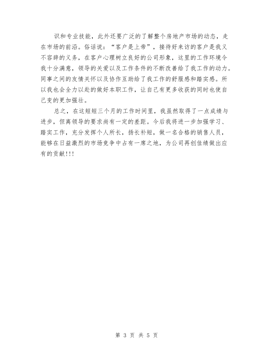 2024年度置业顾问个人总结与2024年度美术编辑个人总结范文汇编_第3页