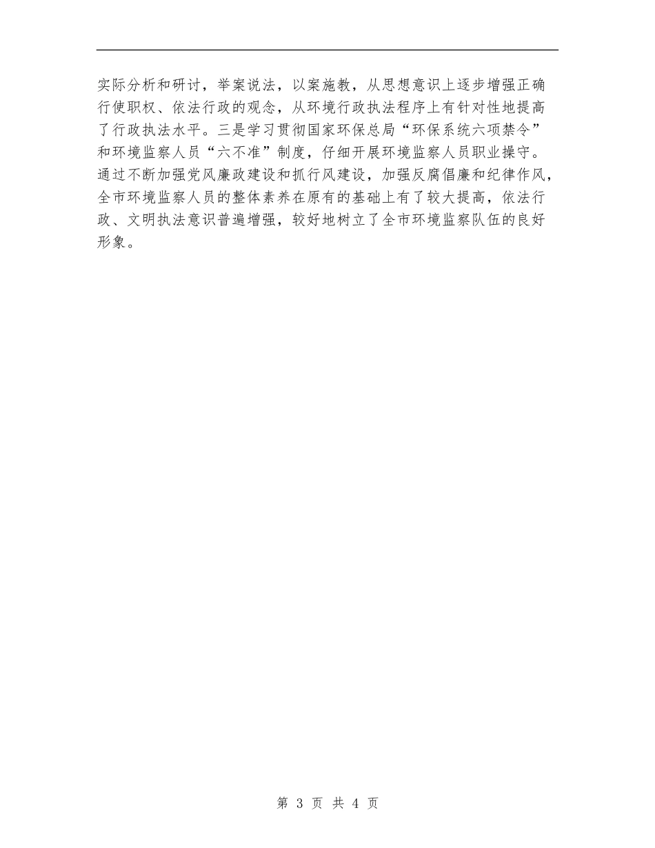 2024年环境监察年度总结_第3页