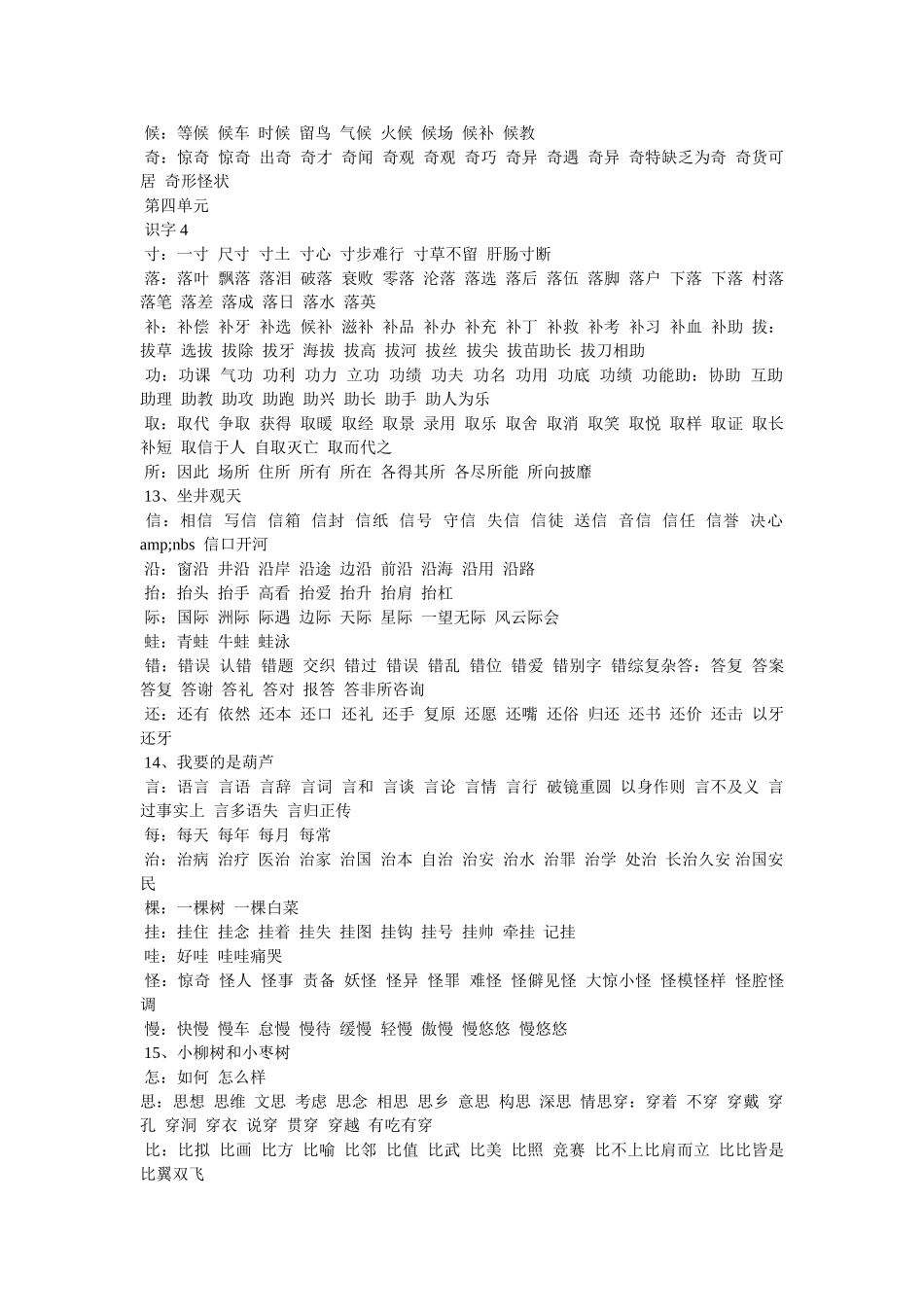 洼的组词有哪些 _第3页