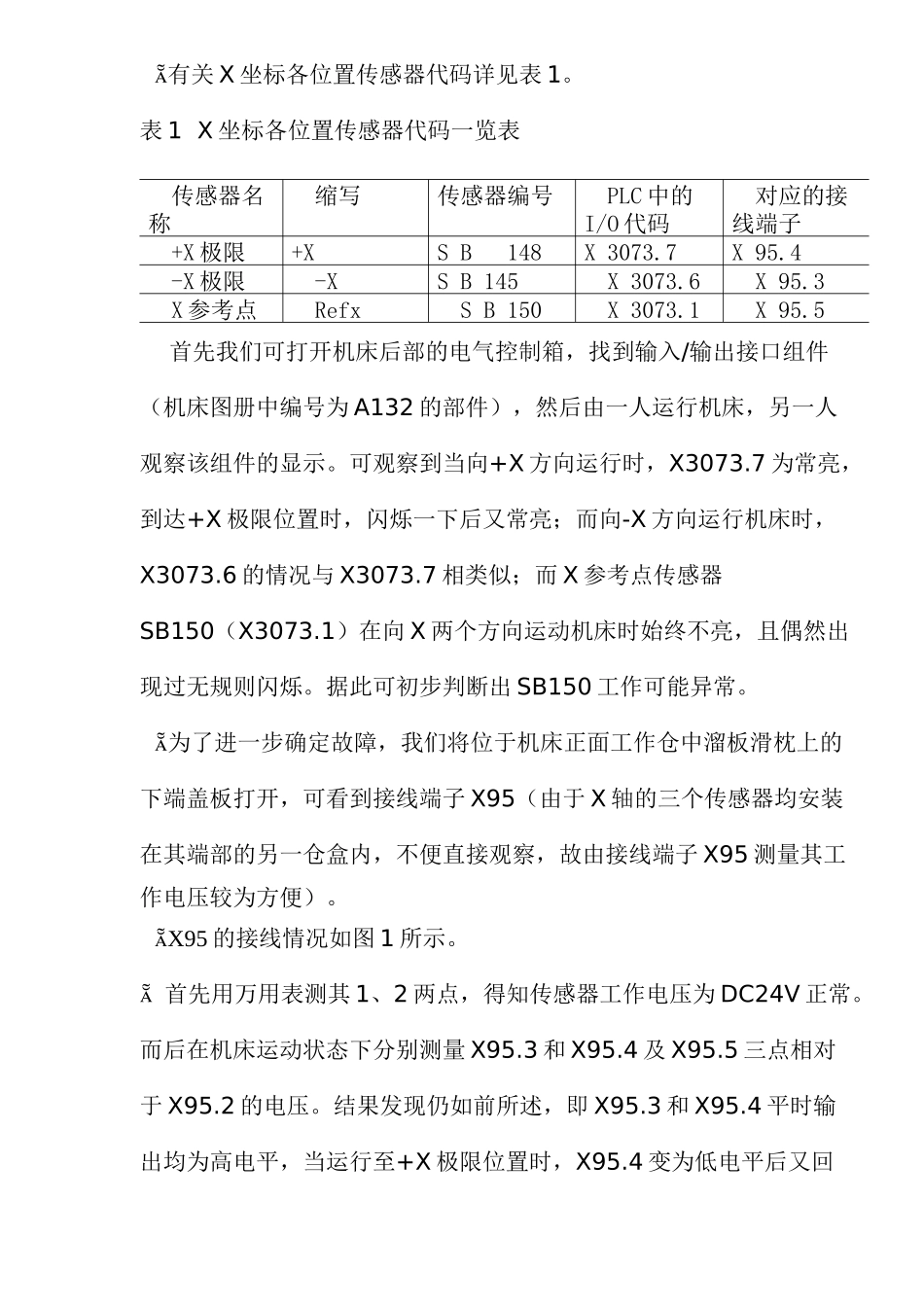 数控车床坐标轴故障维修实例_第2页