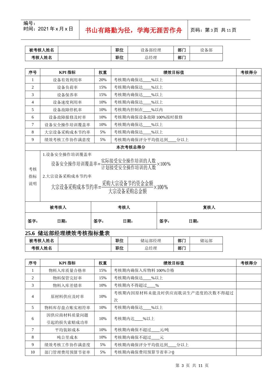 印刷企业绩效考核全案_第3页