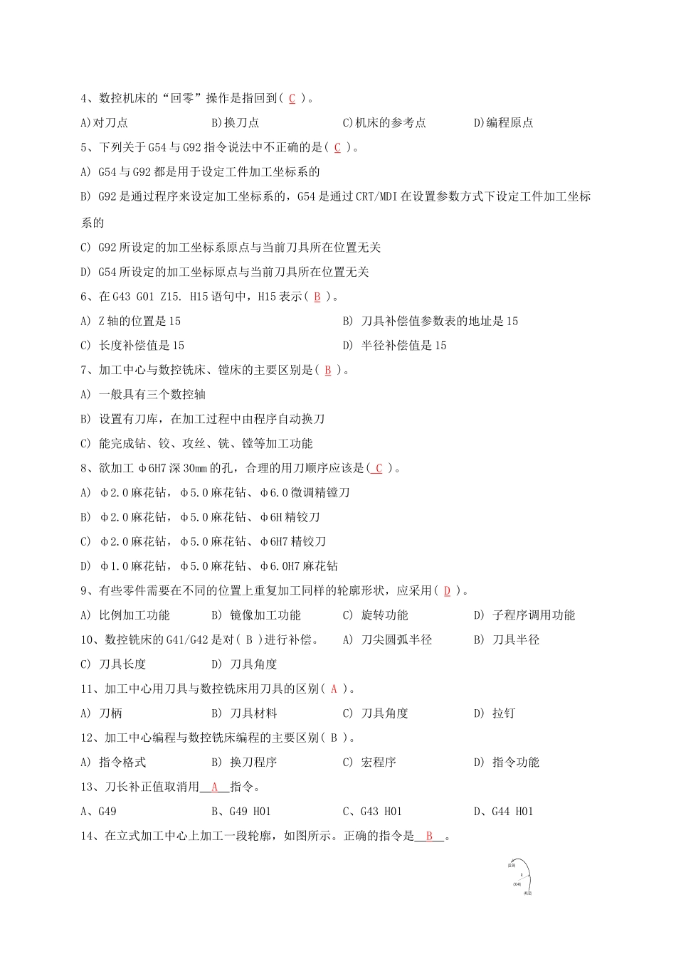 数控铣床(加工中心)编程_第2页