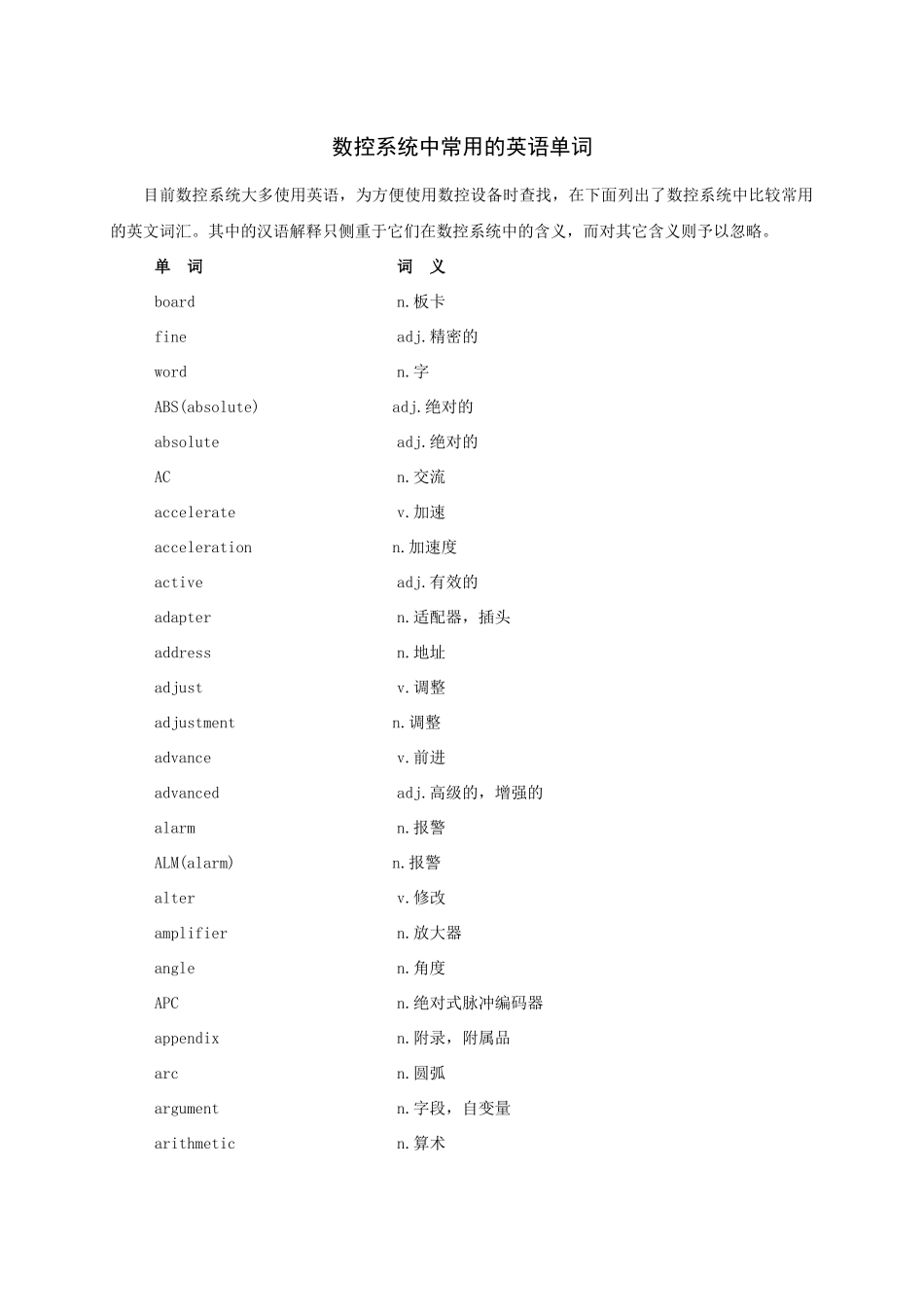 数控系统常用英语_第1页