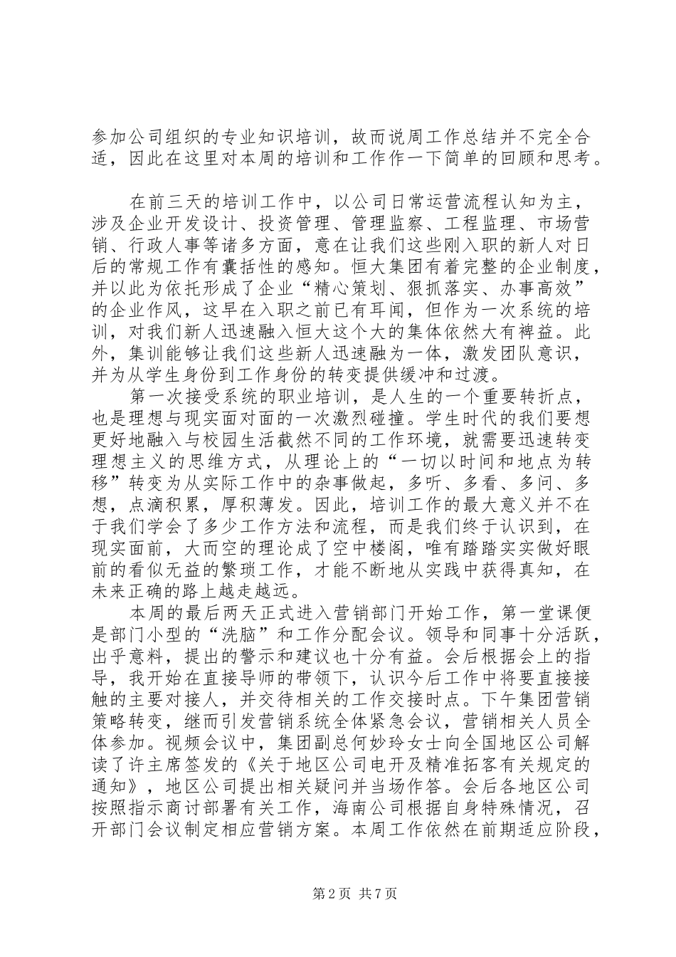 培训第一周工作总结_第2页